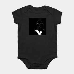 shadow anya taylor joy ecopop Baby Bodysuit